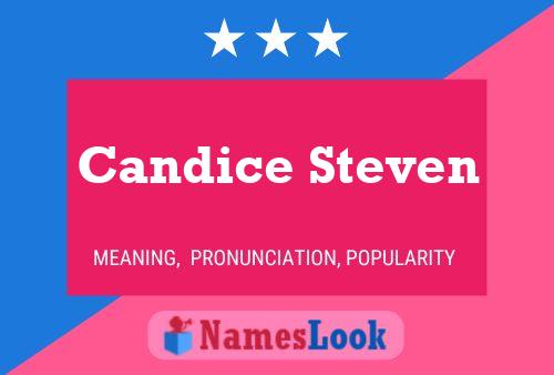 Pôster do nome Candice Steven