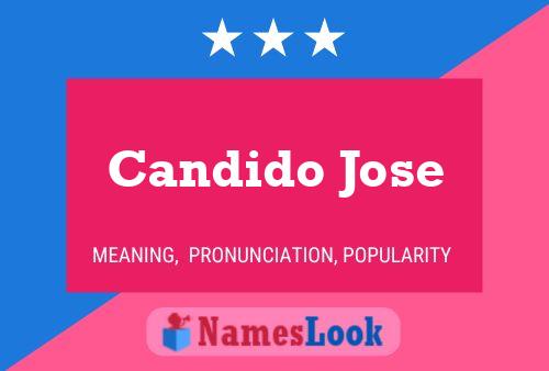 Pôster do nome Candido Jose