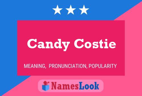 Pôster do nome Candy Costie