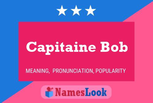 Pôster do nome Capitaine Bob