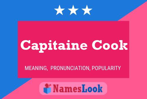 Pôster do nome Capitaine Cook