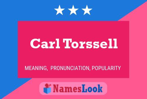 Pôster do nome Carl Torssell