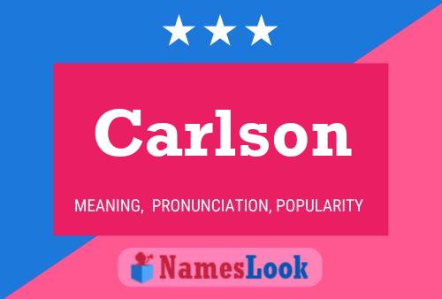 Pôster do nome Carlson