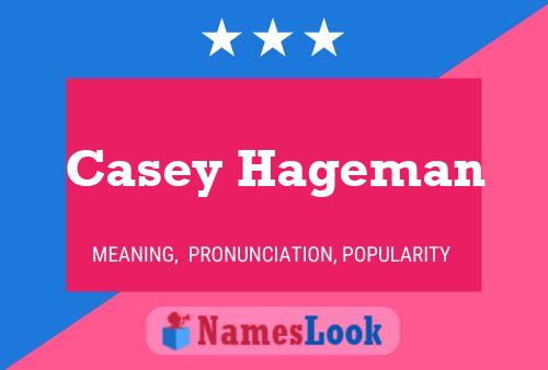 Pôster do nome Casey Hageman