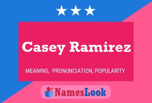 Pôster do nome Casey Ramirez