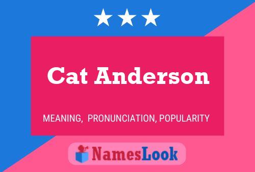 Pôster do nome Cat Anderson