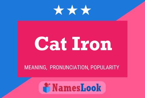 Pôster do nome Cat Iron