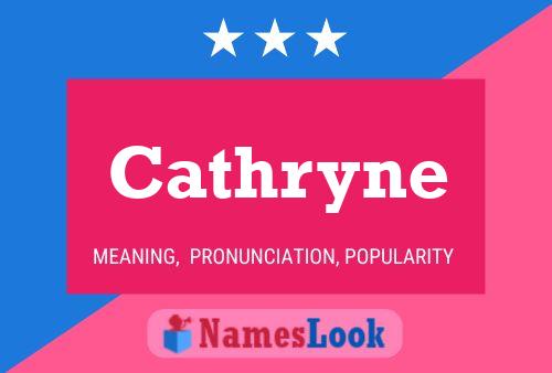 Pôster do nome Cathryne