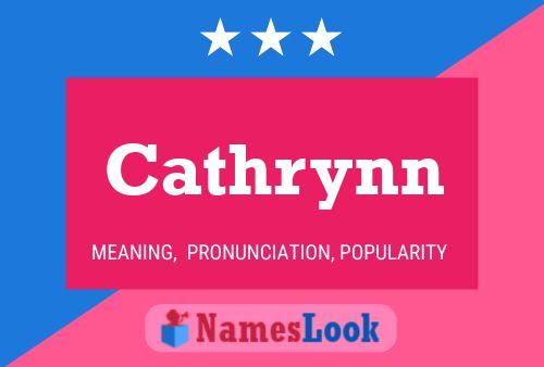 Pôster do nome Cathrynn