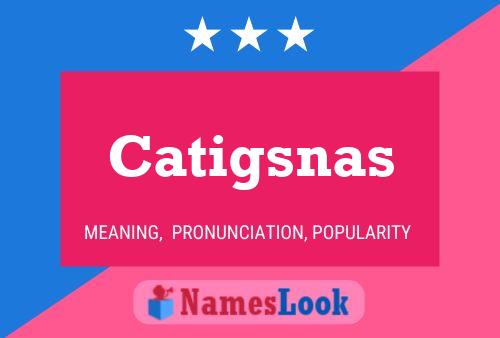 Pôster do nome Catigsnas