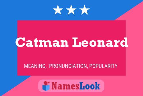 Pôster do nome Catman Leonard