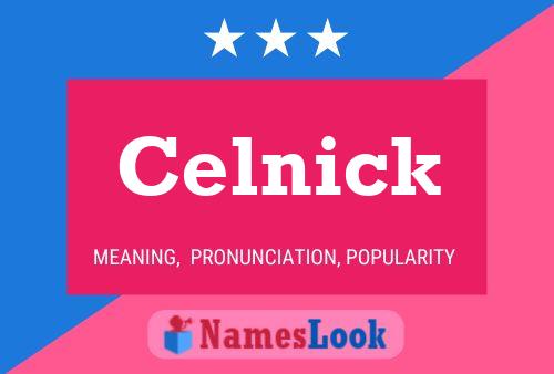 Pôster do nome Celnick