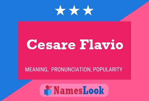 Pôster do nome Cesare Flavio