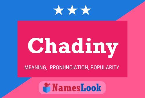 Pôster do nome Chadiny