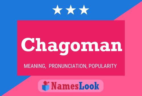 Pôster do nome Chagoman