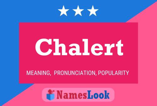 Pôster do nome Chalert