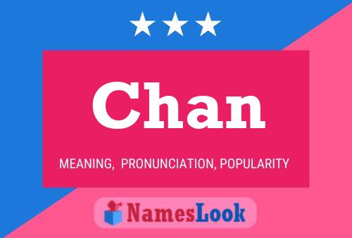 Pôster do nome Chan