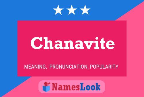 Pôster do nome Chanavite