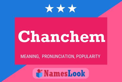 Pôster do nome Chanchem