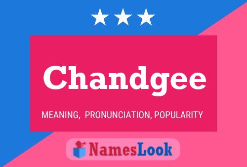 Pôster do nome Chandgee