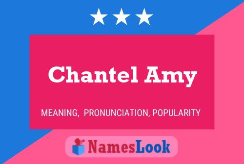 Pôster do nome Chantel Amy