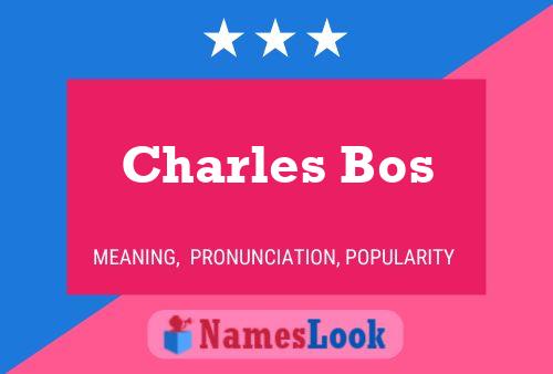 Pôster do nome Charles Bos