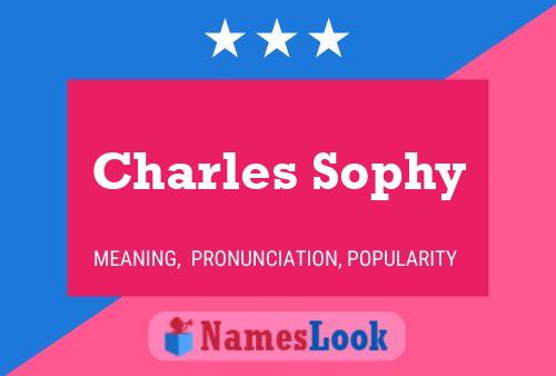 Pôster do nome Charles Sophy