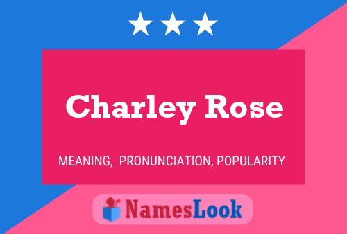 Pôster do nome Charley Rose