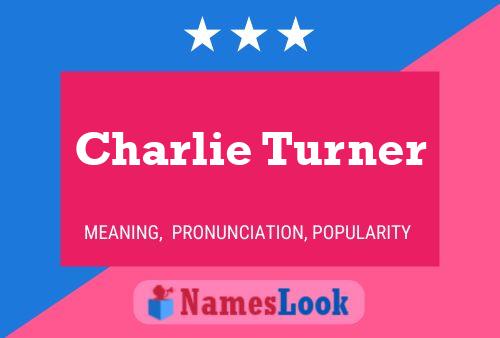 Pôster do nome Charlie Turner