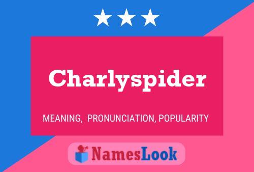 Pôster do nome Charlyspider