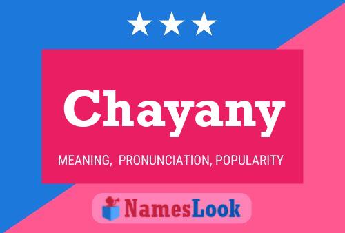 Pôster do nome Chayany