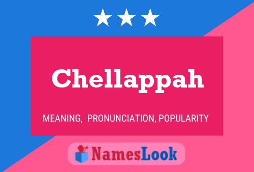 Pôster do nome Chellappah