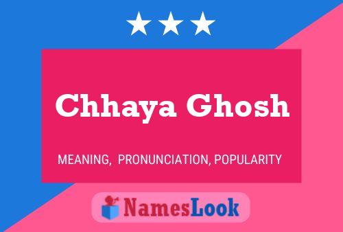 Pôster do nome Chhaya Ghosh