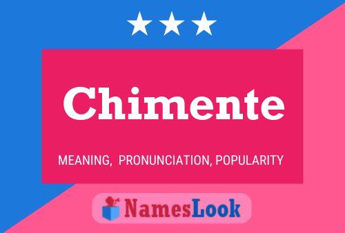 Pôster do nome Chimente