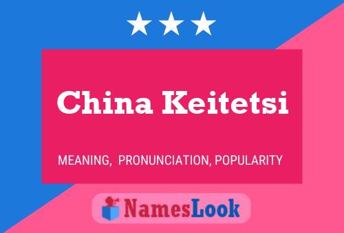 Pôster do nome China Keitetsi