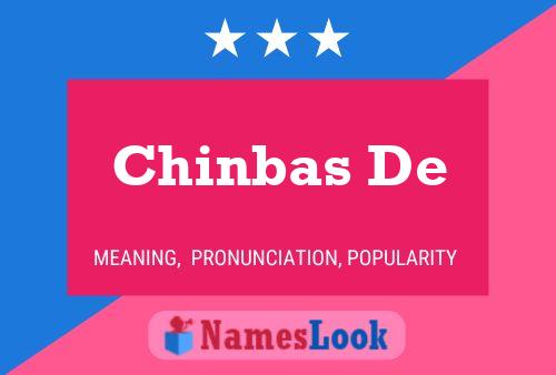 Pôster do nome Chinbas De