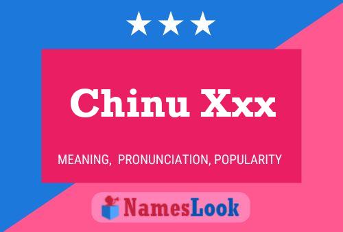 Pôster do nome Chinu Xxx