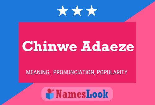 Pôster do nome Chinwe Adaeze