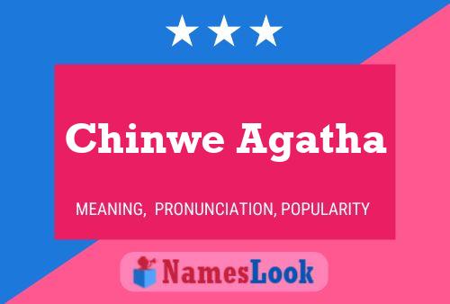 Pôster do nome Chinwe Agatha