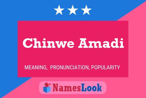 Pôster do nome Chinwe Amadi