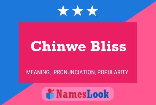 Pôster do nome Chinwe Bliss