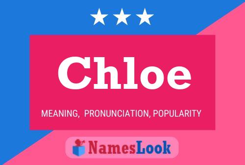 Pôster do nome Chloe