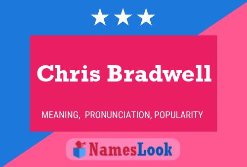 Pôster do nome Chris Bradwell