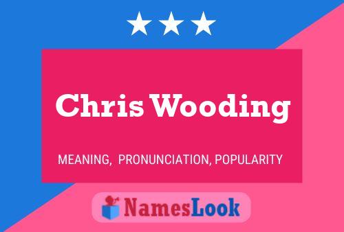 Pôster do nome Chris Wooding