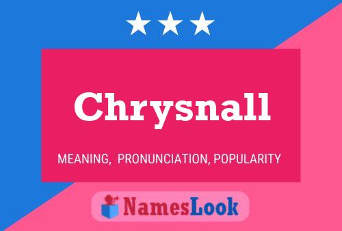 Pôster do nome Chrysnall