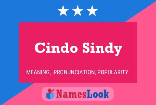 Pôster do nome Cindo Sindy