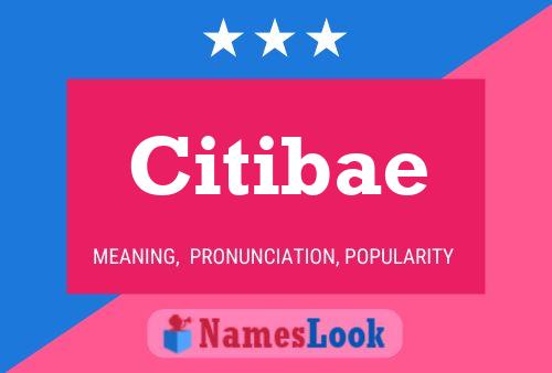 Pôster do nome Citibae