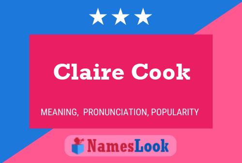 Pôster do nome Claire Cook