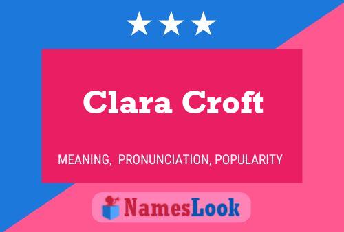 Pôster do nome Clara Croft