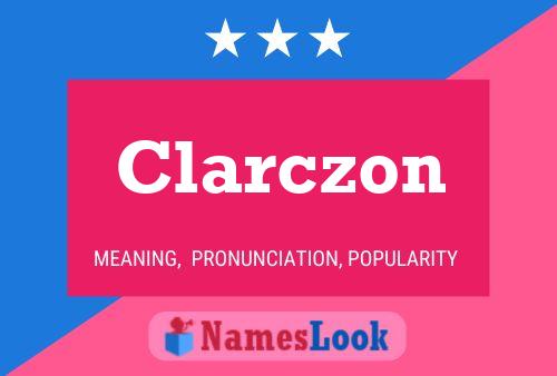 Pôster do nome Clarczon